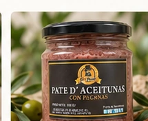 Paté de aceitunas con pecanas